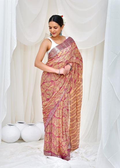 Premium Chiffon Saree