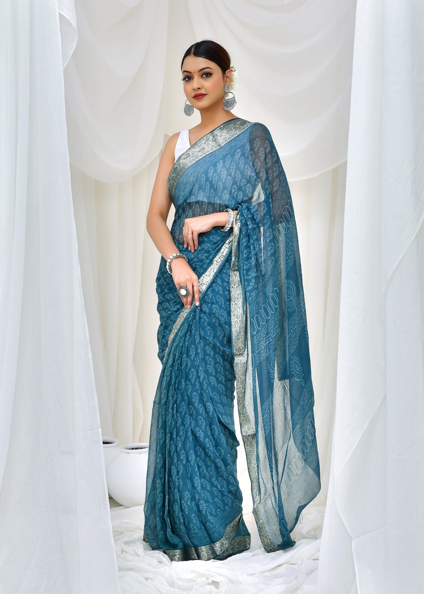 Premium Chiffon Saree