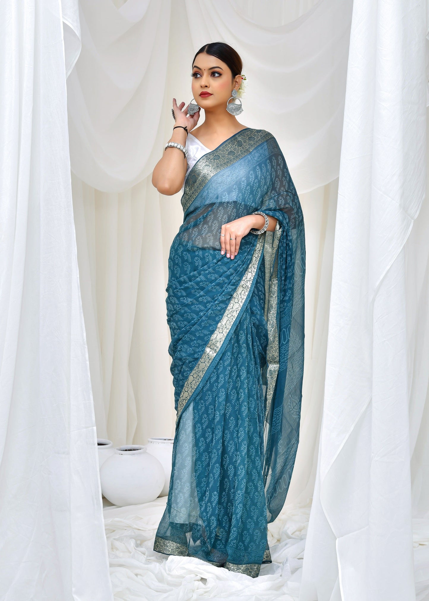 Premium Chiffon Saree