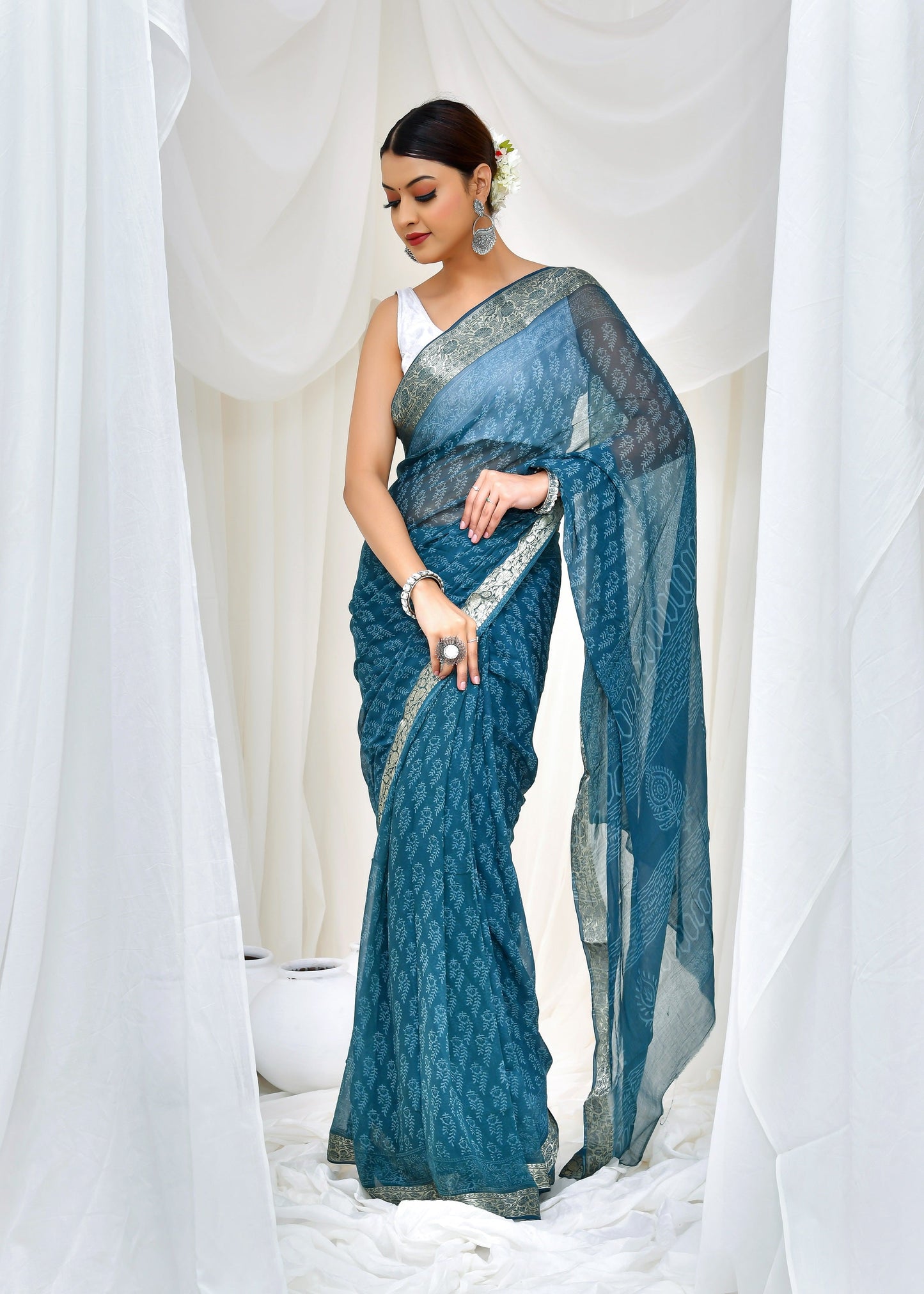 Premium Chiffon Saree