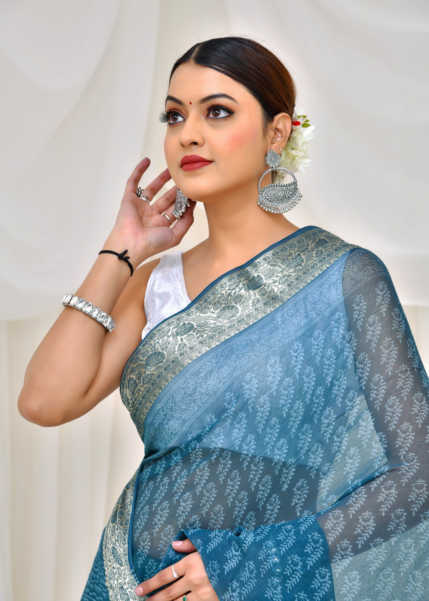 Premium Chiffon Saree