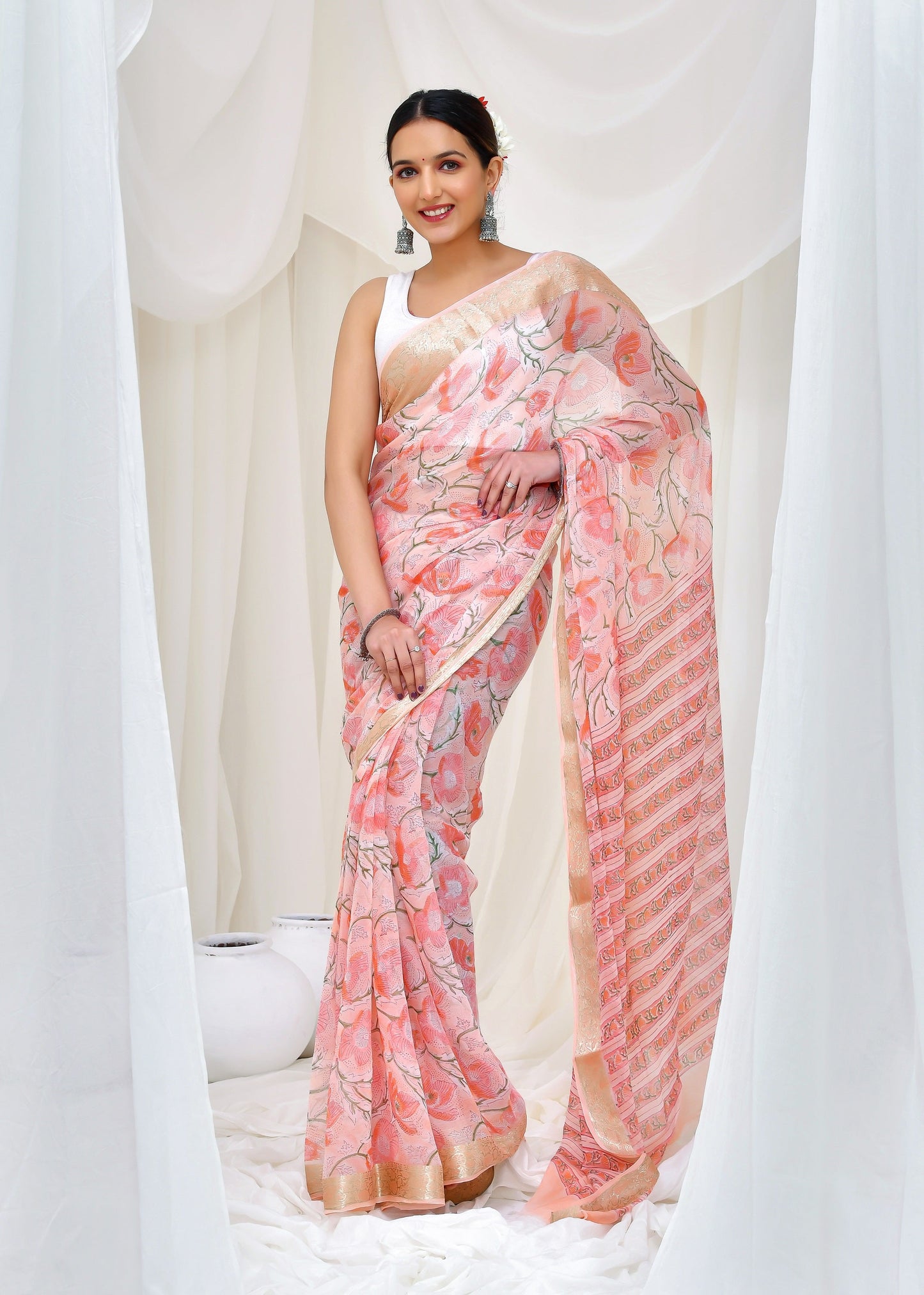 Premium Chiffon Saree