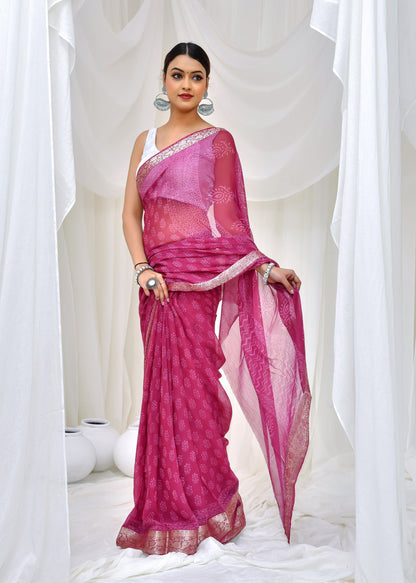 Premium Chiffon Saree