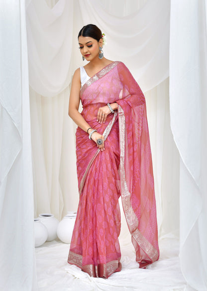 Premium Chiffon Saree