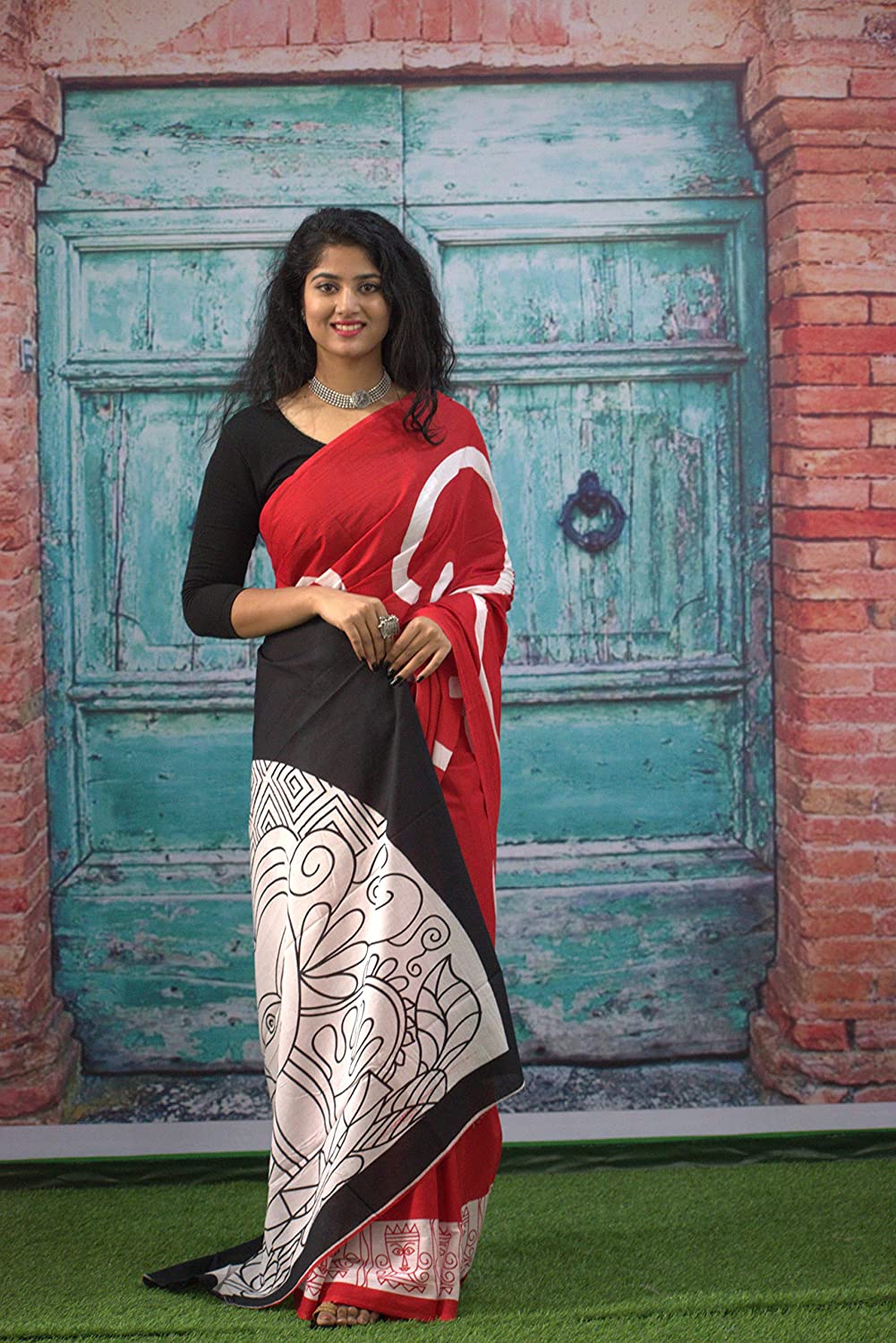 Cotton MulMul Printed Sarees